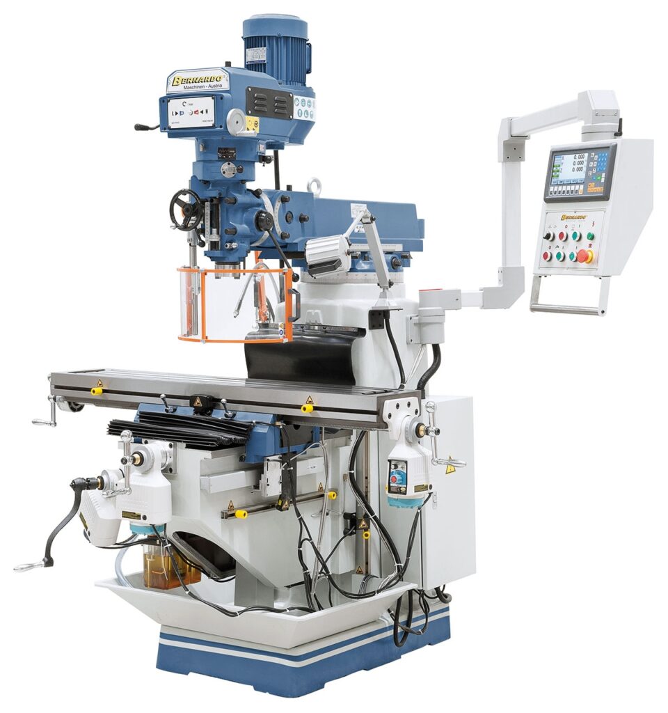 UniversalfrÃ¦semaskine MFM 250 Super inkl. 3-akset digital – 3x400V