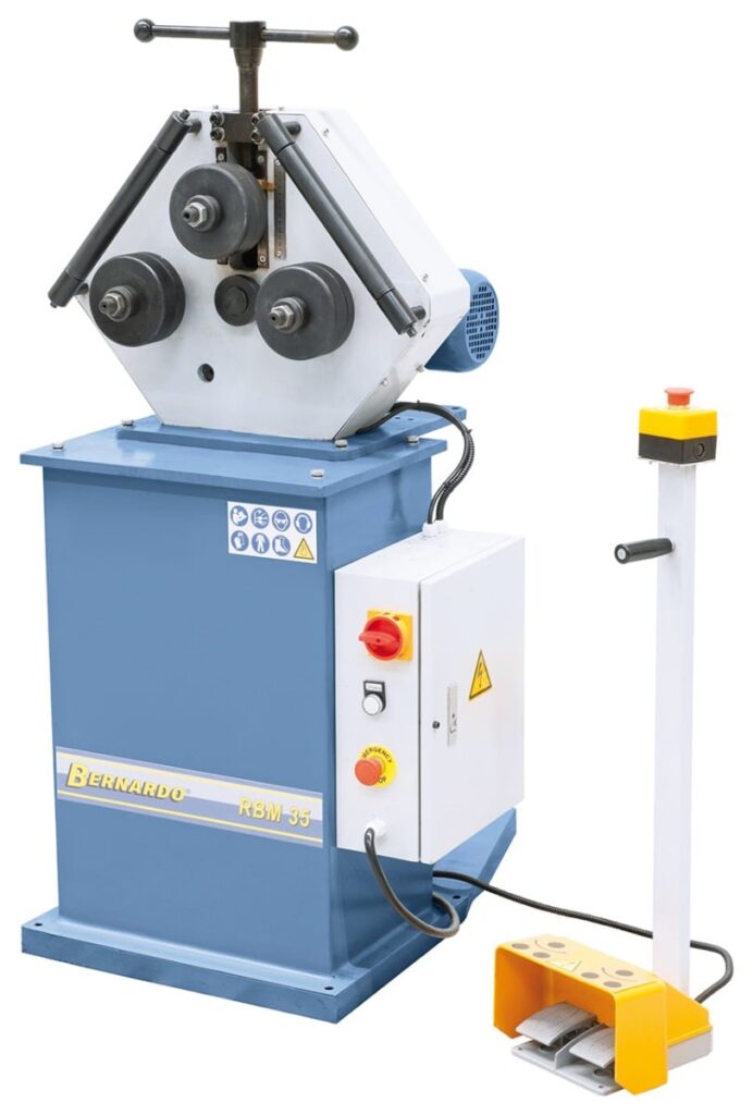 Profiljernsvalse RBM 35 motoriseret 3x400V