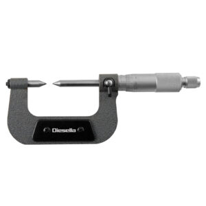 Mikrometer 0-25×0,01 mm med spidse mÃ¥lepunkter