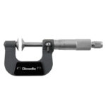 Mikrometer 75-100×0,01 mm med tallerken mÃ¥leflader