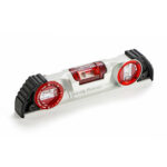 KAPRO Torpedo vaterpas 25 cm stÃ¸bt aluminium med OPTIVISION og magnet