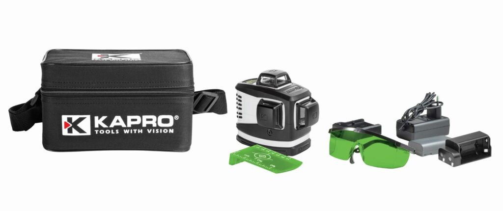 KAPRO 883GB Prolaser 3D All-Lines Krydslaser grøn 360ð streger