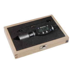 BOWERS SXTD4M-BT digital 3-punkt mikrometer sÃ¦t 10-20 mm med Bluetooth og kontrolringe