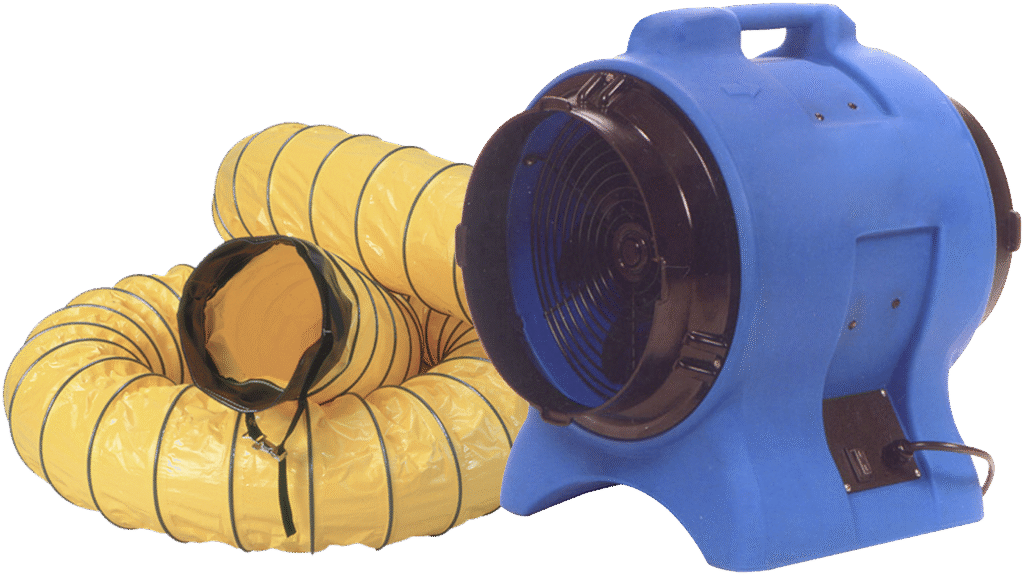 Ventilator VAF-300 56 kbm/min + 7,6m 300mm flexsl.