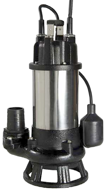 Spildevandspumpe DSK10A m/kniv+automatik 2" 230V
