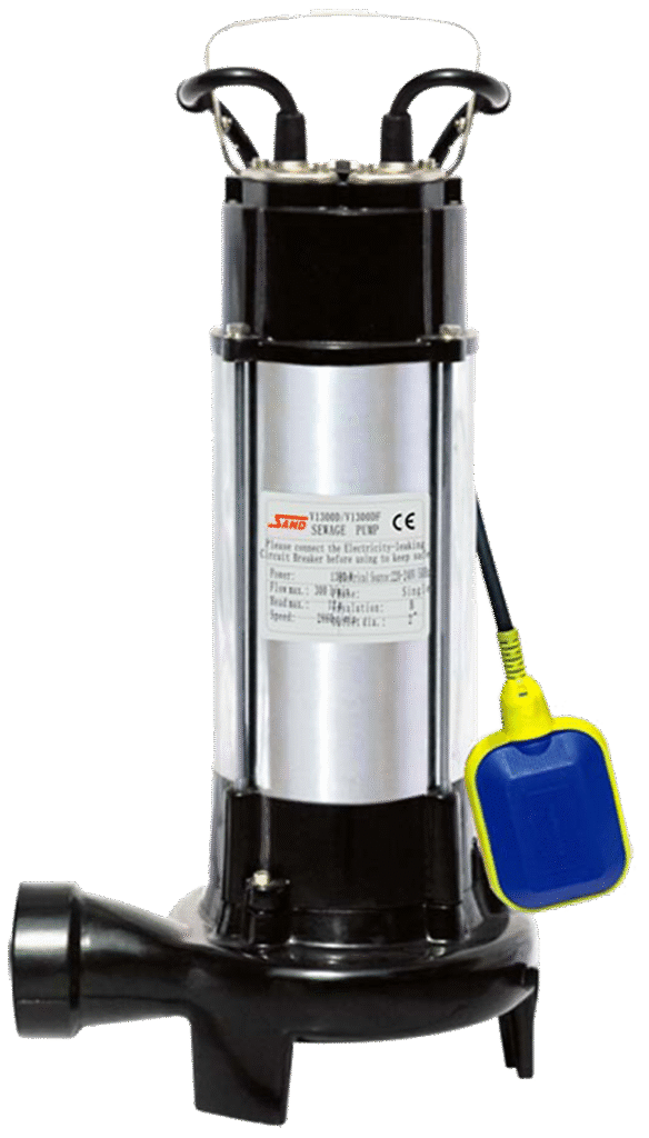 Spildevandspumpe m/kniv STP-1300C