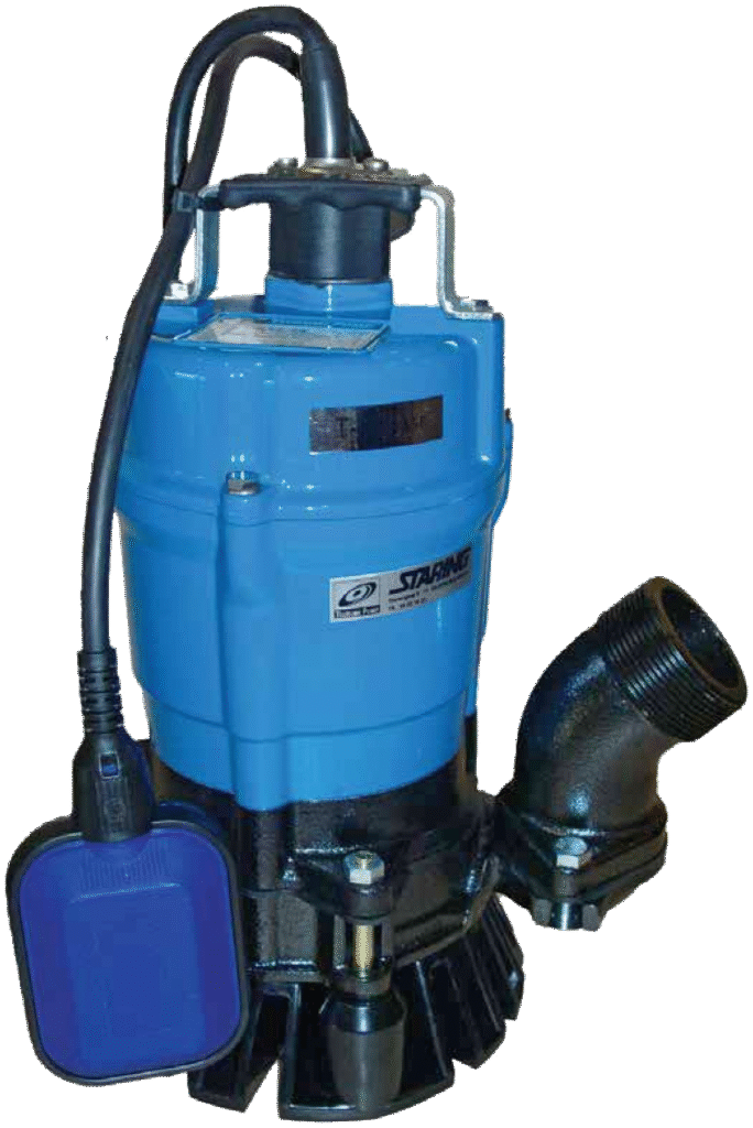 Entreprenørpumpe HS2.4S m/automatik 2" 230V