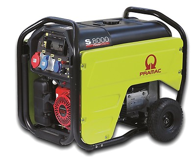 S8000 THEPI generator Pramac 230v og 400V CON