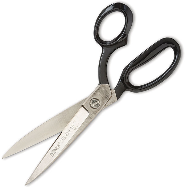 Wiss industrisaks "klassisk" venstrehÃ¥nds nikkelbelagt skÃ¦r 120/254 mm