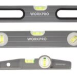 WORKPRO Vaterpas-sÃ¦t 3 dele. 225/300/600mm