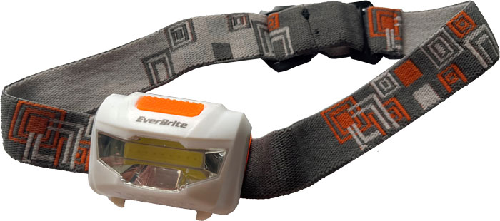 BATO EverBrite pandelampe 3W COB 100 Lumen. Batterier 3AAA.