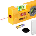 PREXISO P1P3M 2-IN1 Compact Mini Mimi Laser Vaterpas 120mm. 10m. Med kraftig vinkel magnet