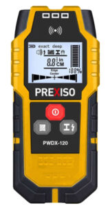 PREXISO PWDX-120 Digital VÃ¦g Detector for metal-trÃ¦-kabel 32-120mm.
