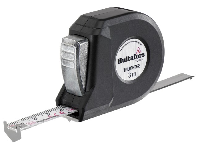Hultafors båndmål talmeter 3mx16mm tm3