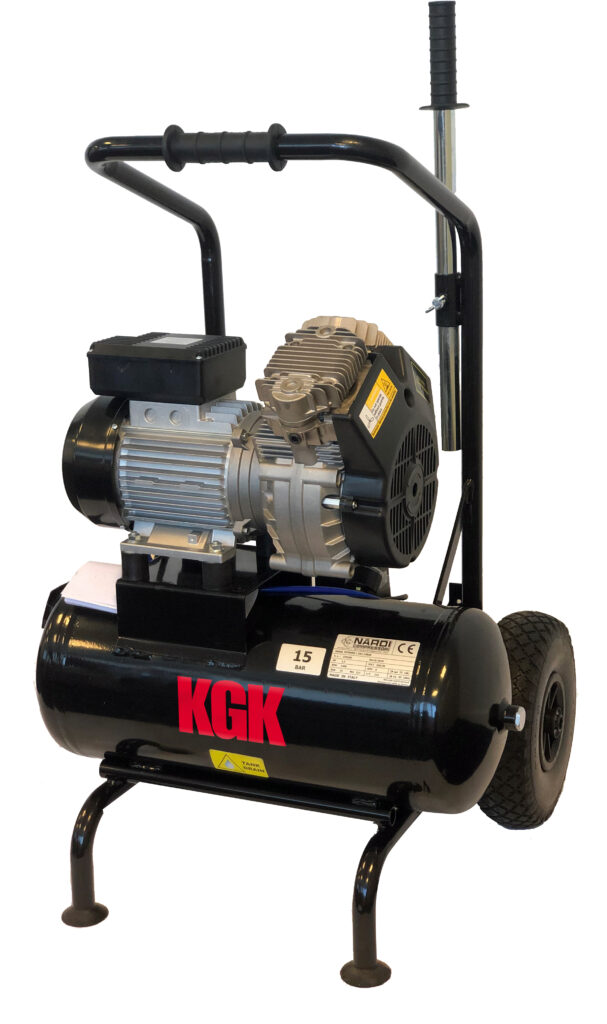 Kompressor 25/15S 15 bar. 1,5 Hk 230V