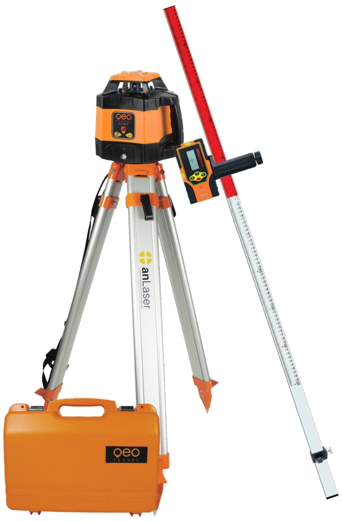 GF rotationslaser FL220-HV m/modtager FR45 komplet