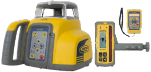 Spectra rotationslaser HV302 m/HL760 modtager mv.