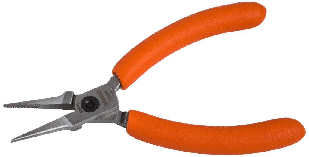 Spidstang kompakt m/nÃ¥leformet top 130mm