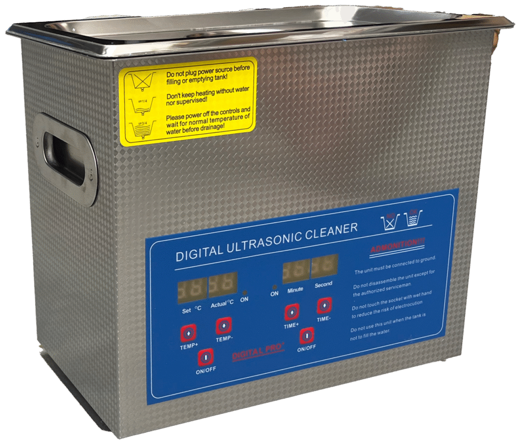 Ultralydsrenser 40kHz 120W, kar 24ÃÂ13,5ÃÂ10cm, 3ltr