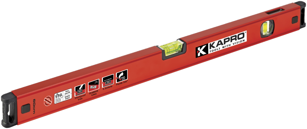 Kapro Genesis vaterpas, 3 libeller, 120cm