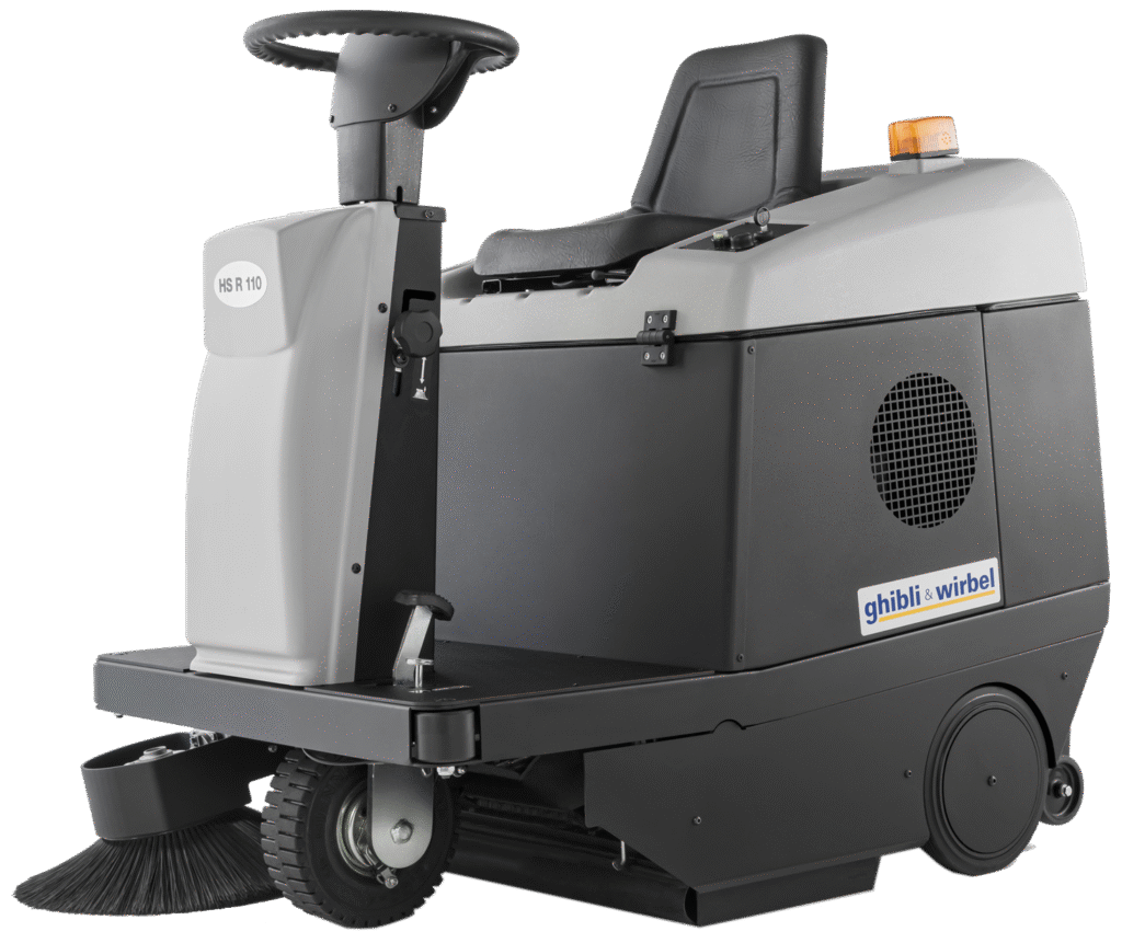 Ghibli ride-on fejemaskine HS R 110 BC m/batteri