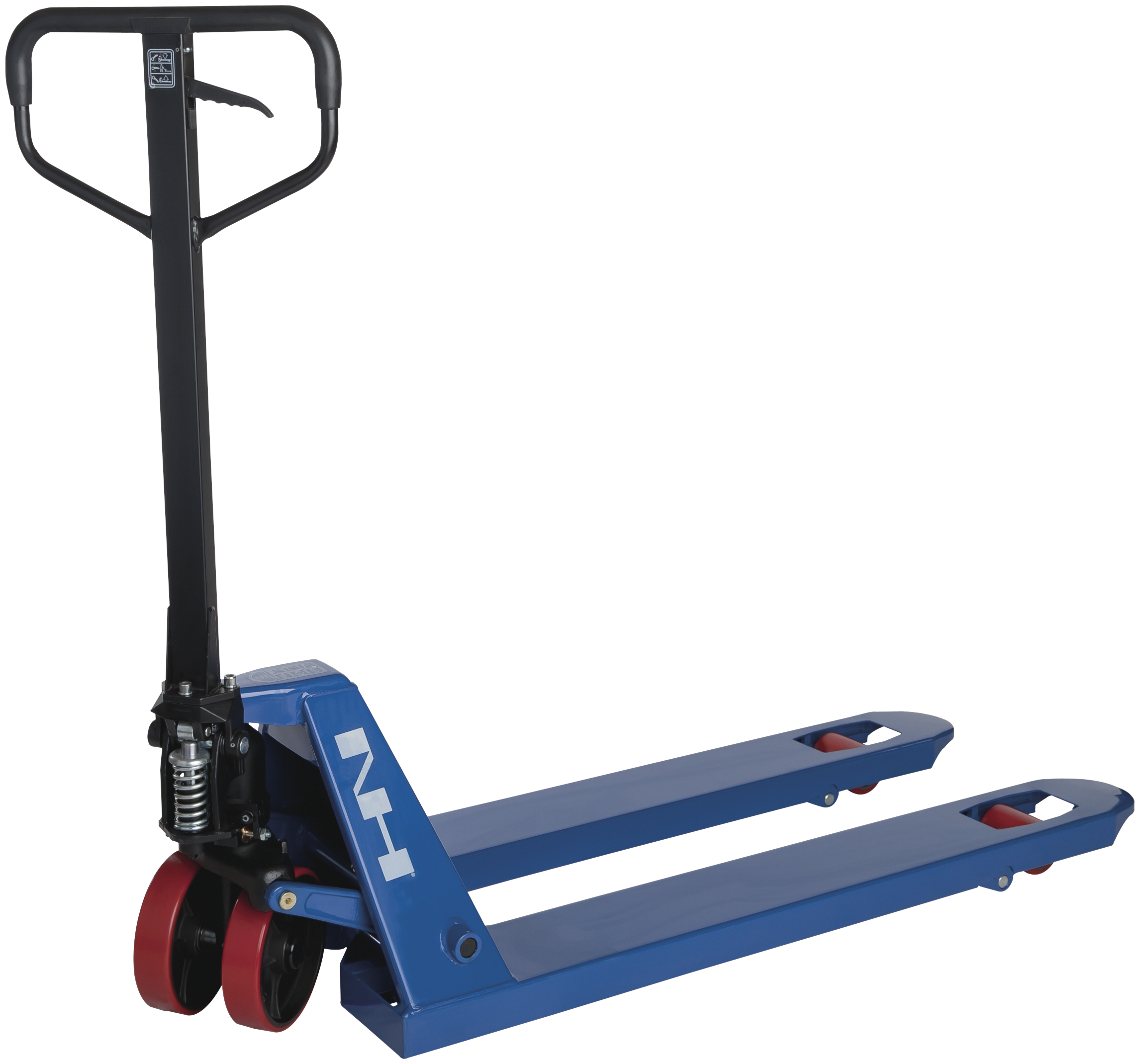 Pallevogn 2500kg m/enkelthjul i PU, PLM2500EP