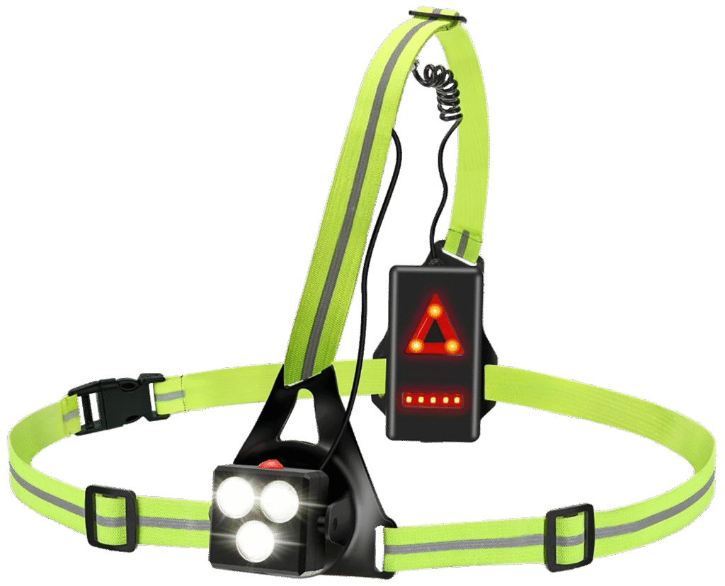 Japcell BL1000 pandelampe t/løbere 1000lm genopl.