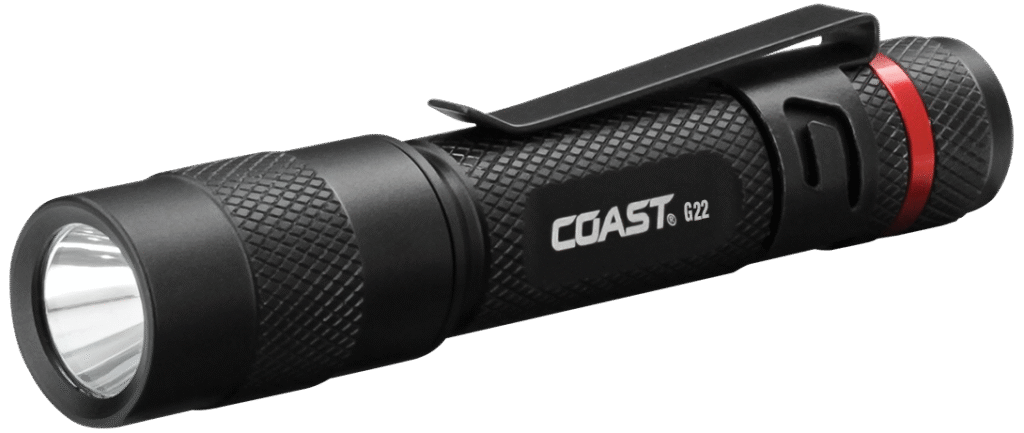 Coast G22 minilygte med clips 100 lm 1×AAA