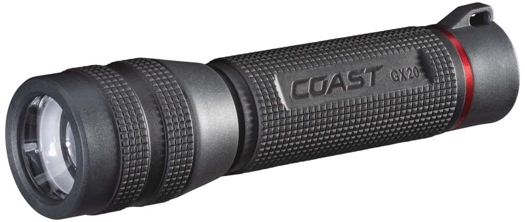 Coast GX20 håndlygte vandtæt 1200lm 4×AAA/ZX750