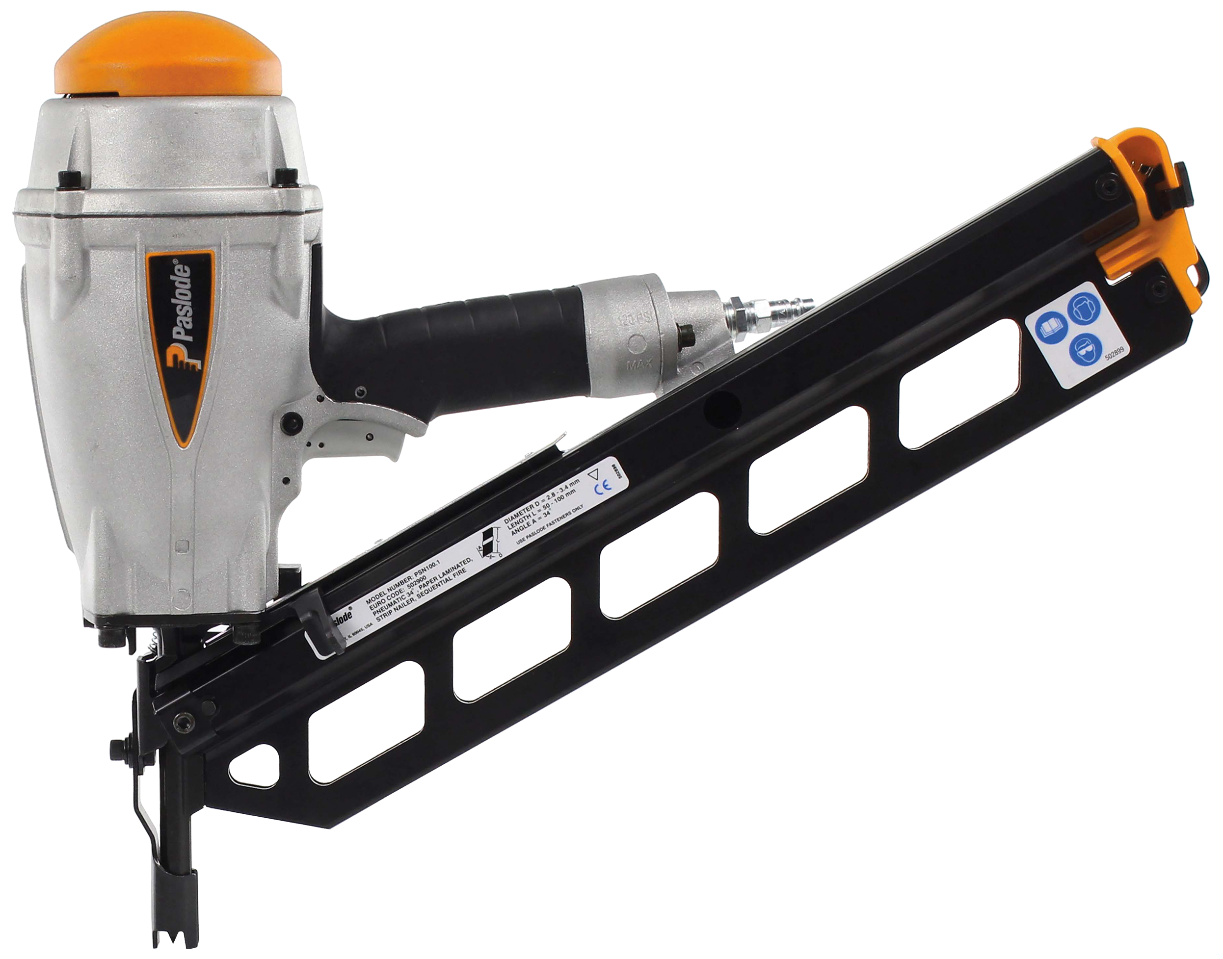 Paslode PSN100 Plus pneum.34ÃÂ° sÃ¸mpistol