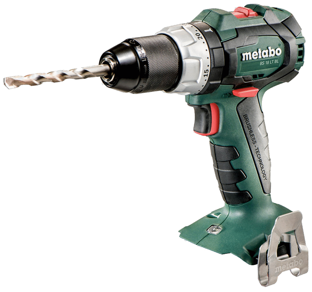Bore-/skruemaskine BS 18 LT BL solo, i Metaloc