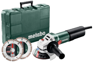 Vinkelsliber 125mm 1400W WEQ1400-125 m/2ÃÂdiamantsk