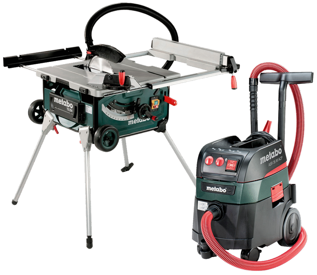 Sampak: Bordrundsav TS 254 + støvsuger ASR35 M ACP