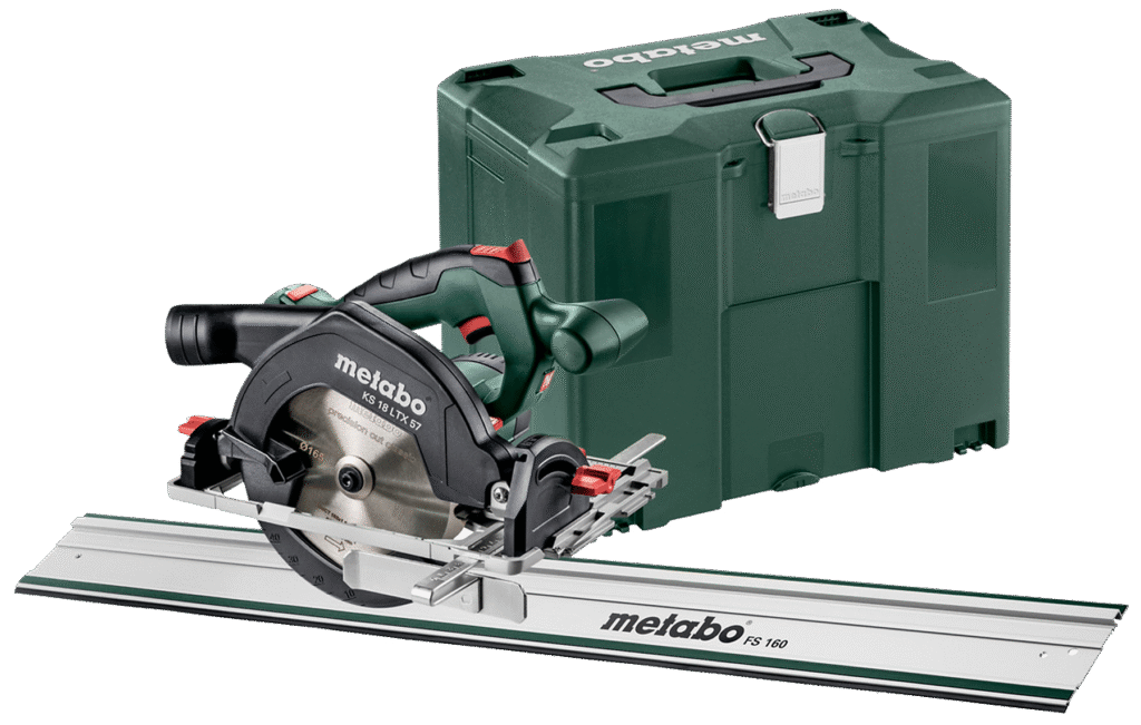 Rundsav 165mm 18V KS18 LTX 57 + styreskinne FS 160