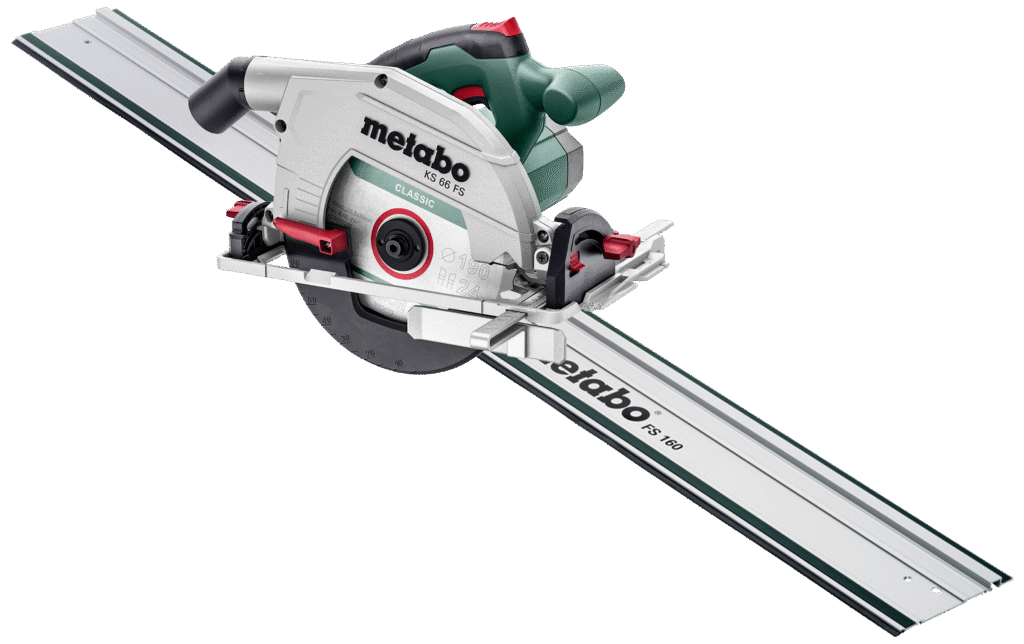 Rundsav 190mm 1400W KS 66 FS + styreskinne FS 160