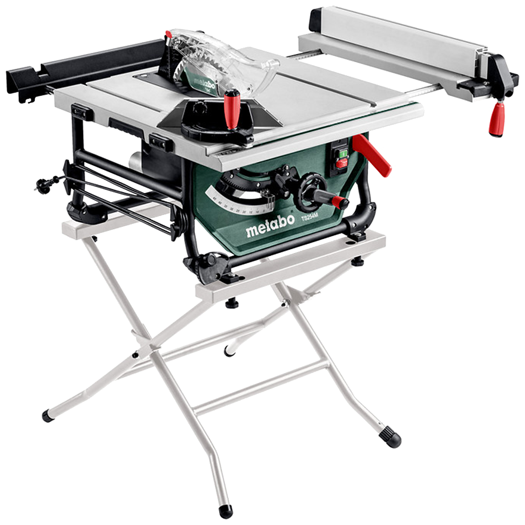 Bordrundsav 254mm 1500W TS 254 M + understel TSU