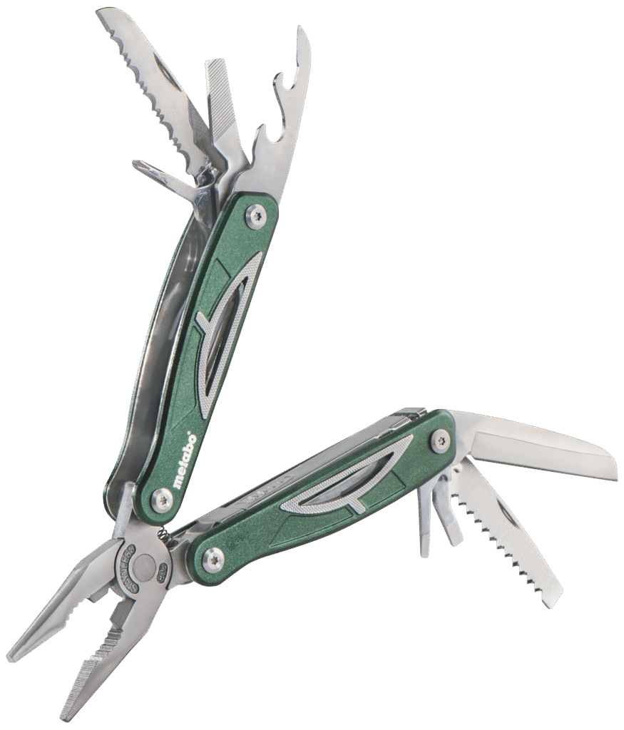 Multitool m/bælteclip, kniv < 70mm