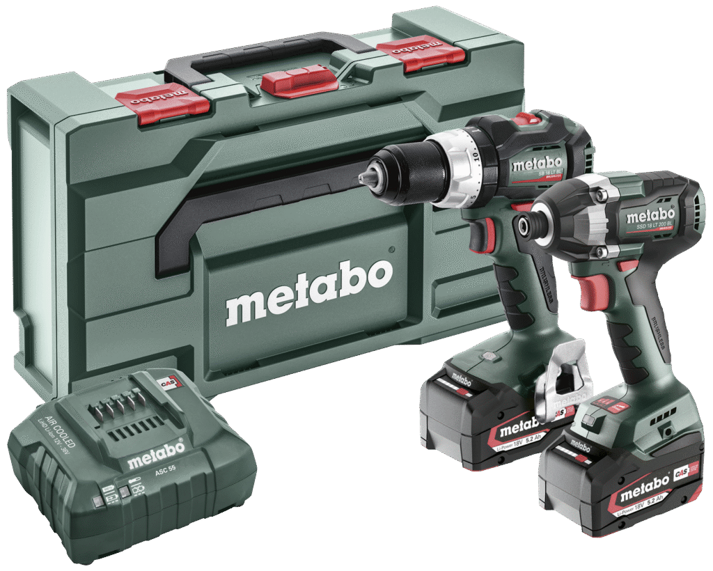 Combo 2.8.18 18V: SB18LTBL+SSD18LT200BL+2ÃÂ5,2Ah
