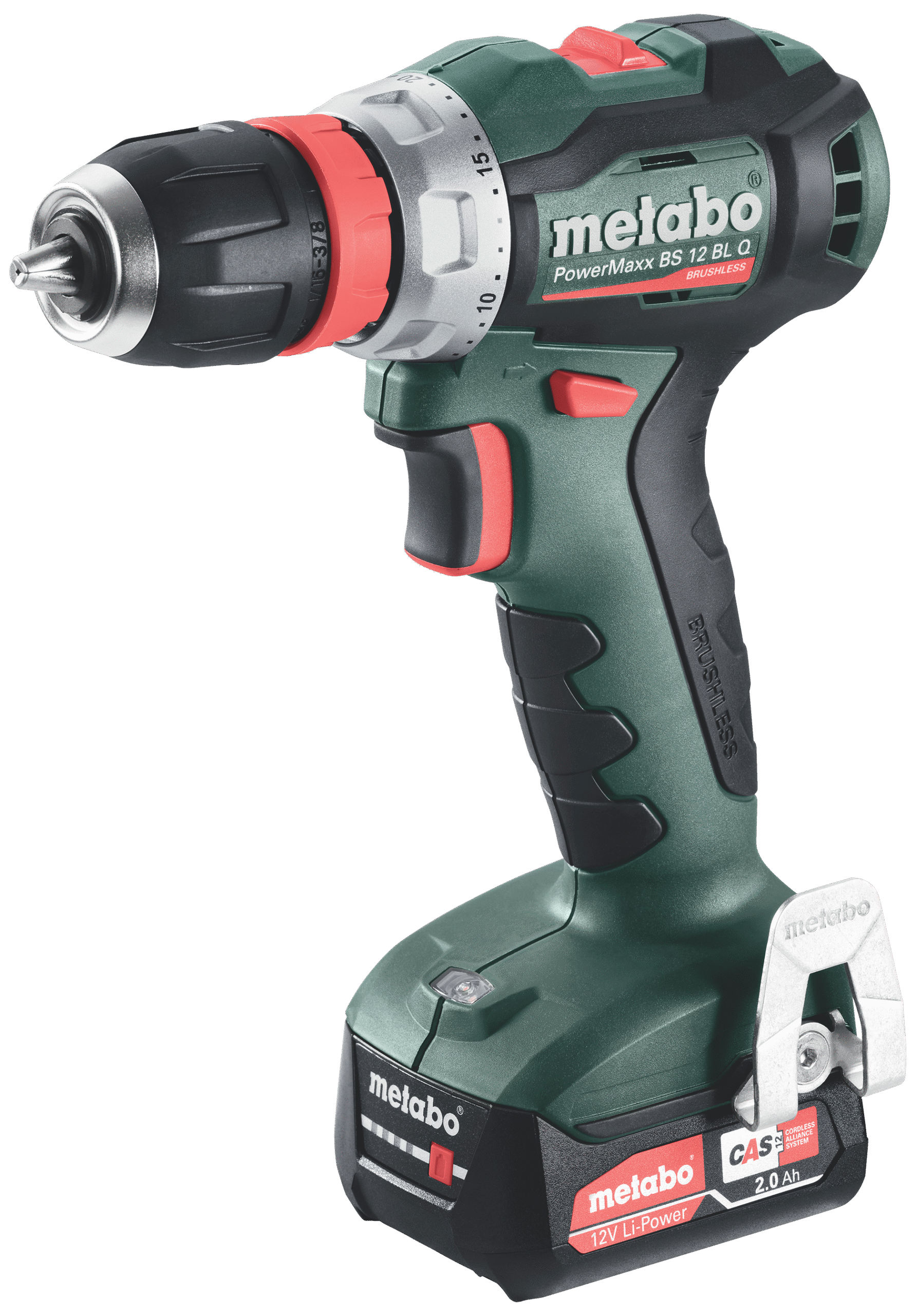Bore-/skruemaskine PowerMaxx BS 12 BL Q 2ÃÂ2,0Ah