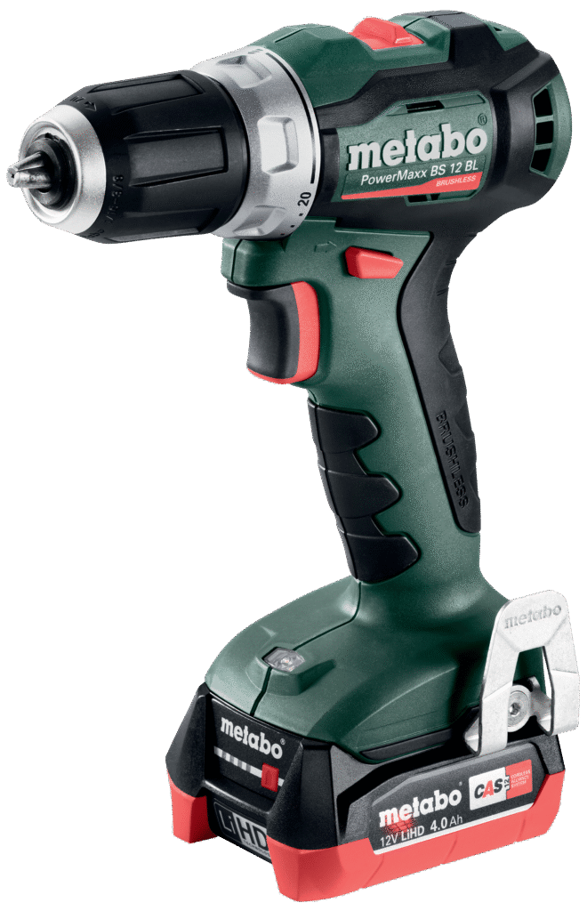 Skruemaskine PowerMaxx BS 12 BL 2ÃÂ12V/4,0Ah