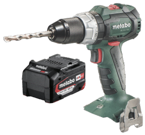 Metabo sampak: BS18 LT BL solo + batteri 18V/4,0Ah
