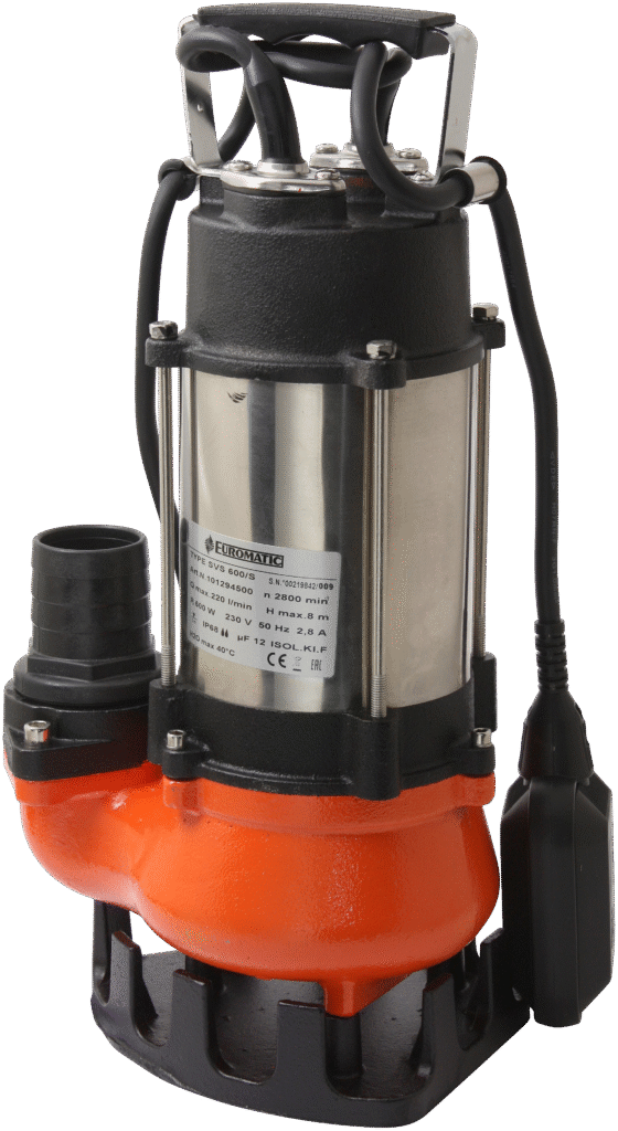Euromatic SVS 600 dykpumpe m/autom. 230V 220l/min