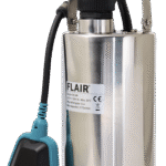 Flair dykpumpe rustfri 1.1/4" 220 l/m 1000W 1000SX