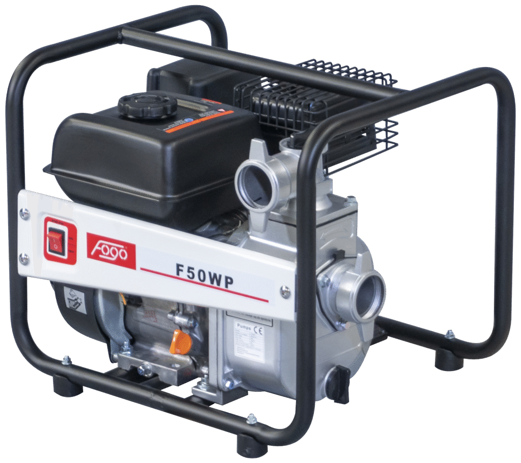 Fogo F50WP motorpumpe benzin 2" 600 ltr/min