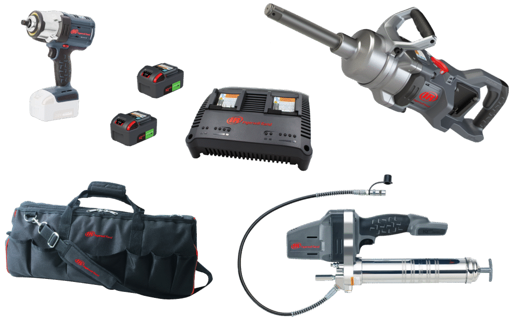 I-R 20V kombosæt, 3 maskiner + 2 batterier