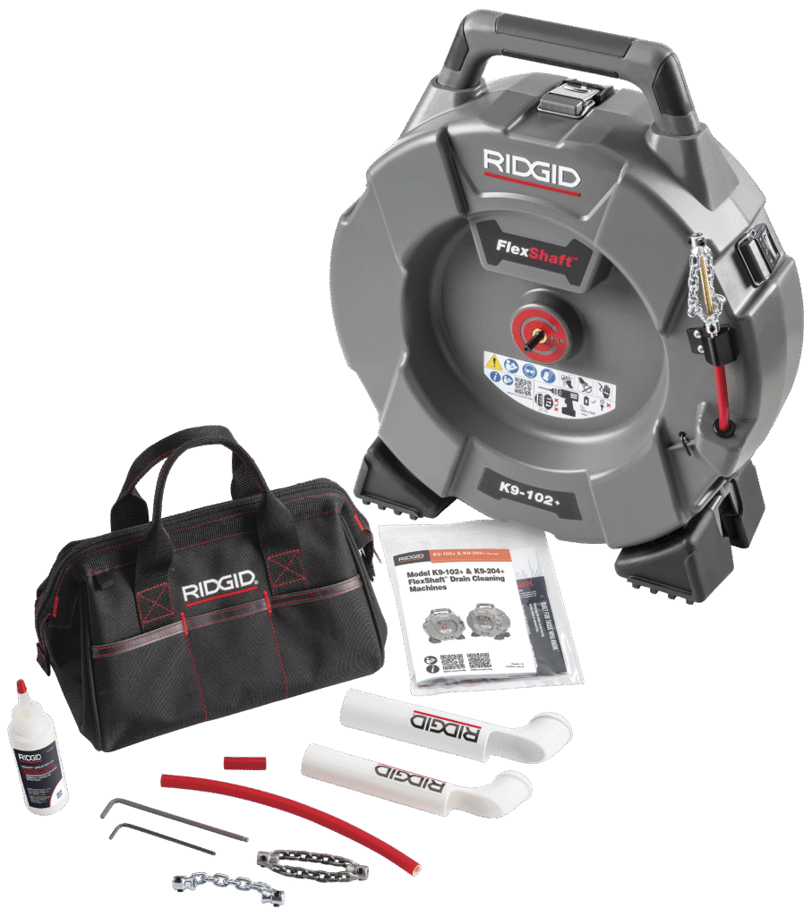 Flexshaft K9-102+ rørrensemaskine 6mmÃÂ15,2m
