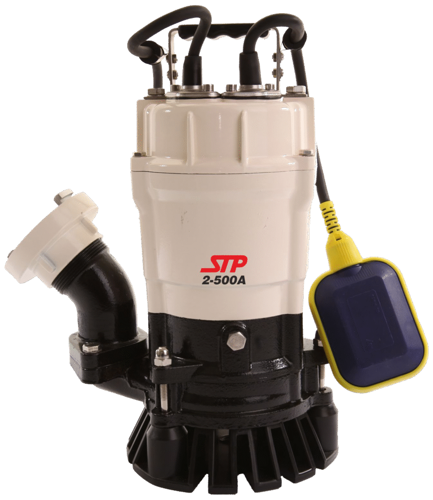 Dykpumpe m/flydeafbryder STP2-500A 230V 2"