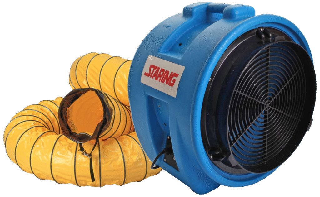 Ventilator VAF-400 120kbm/min m/7,6m 400mm flexsl.