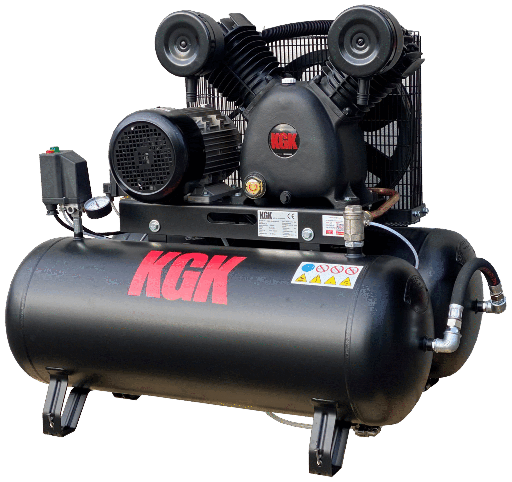 Kompressor 90+90/55SW 450l/m 5,5HK 400V 2ÃÂ90l tank