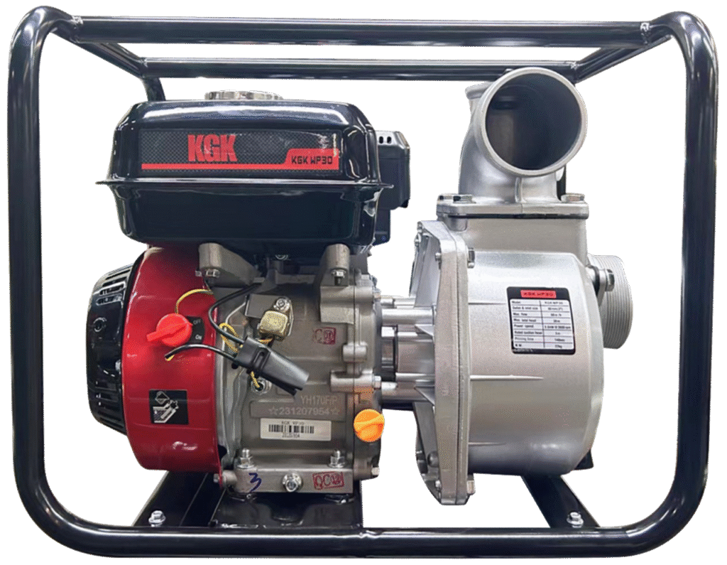 Motorvandpumpe WP30 3" benzin 5HK 1000 ltr/min